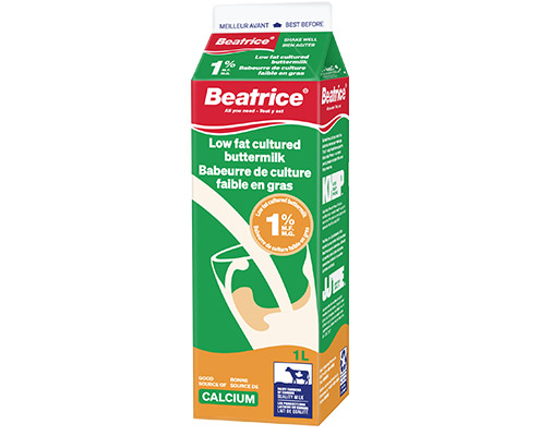 Lait de beurre Beatrice boîte de 1 L
