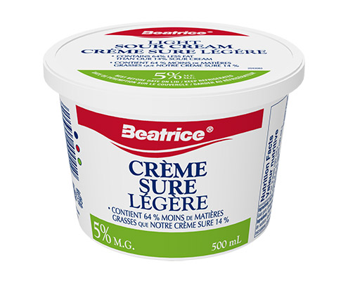 Crème Sure Légère 5 % 500 mL