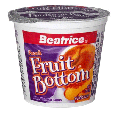 Fruit on the Bottom Peach Yogourt 175 g