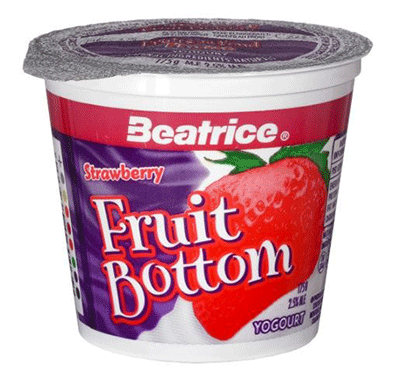 Fruit on the Bottom Strawberry Yogourt 175 g