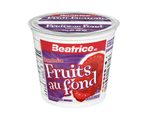 Framboise Fruits au fond 175 g