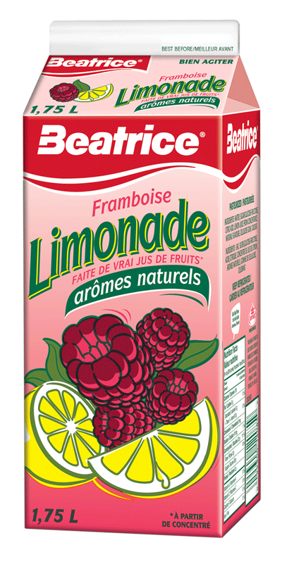 Limonade à la framboise 1,75 L