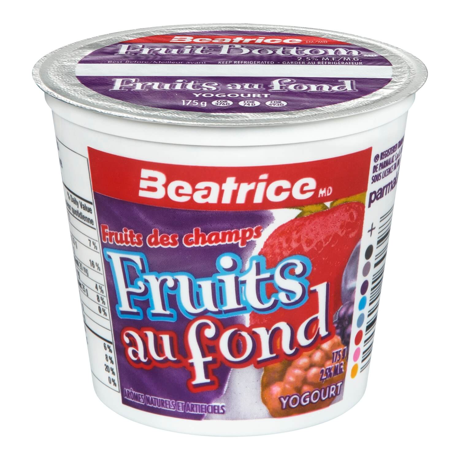 Yogourt fruits au fond fruits des champs 175 g