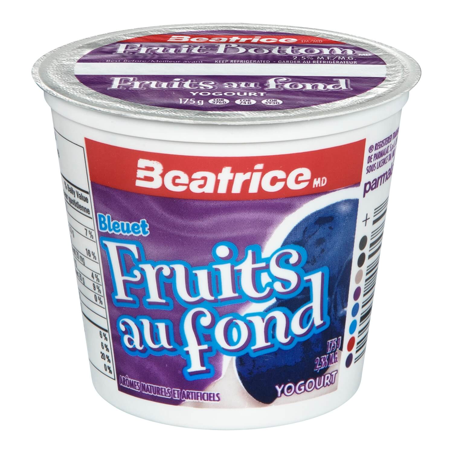 Yogourt fruits au fond Bleuet 175 g