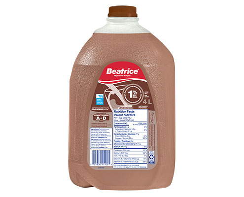 Lait au chocolat 4 L