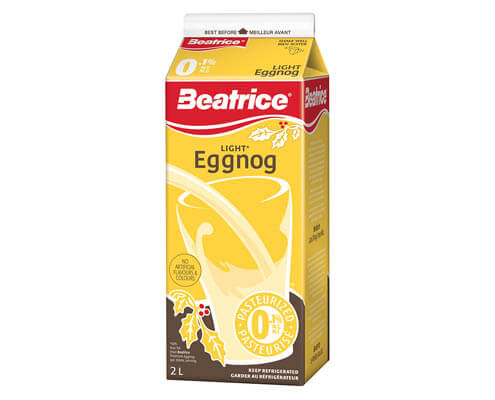 Beatrice Light Egg Nog 2L Carton
