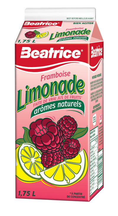 Limonade à la framboise 1,75 L