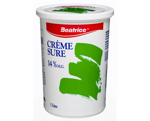 Crème sure 14 % 1 L