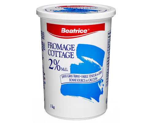 Fromage cottage 2 % 1 kg
