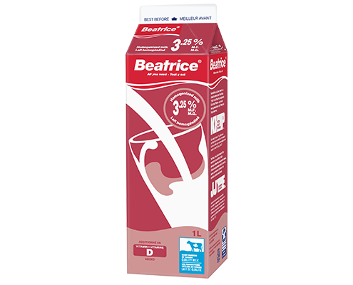 Lait homogénéisé 1 L